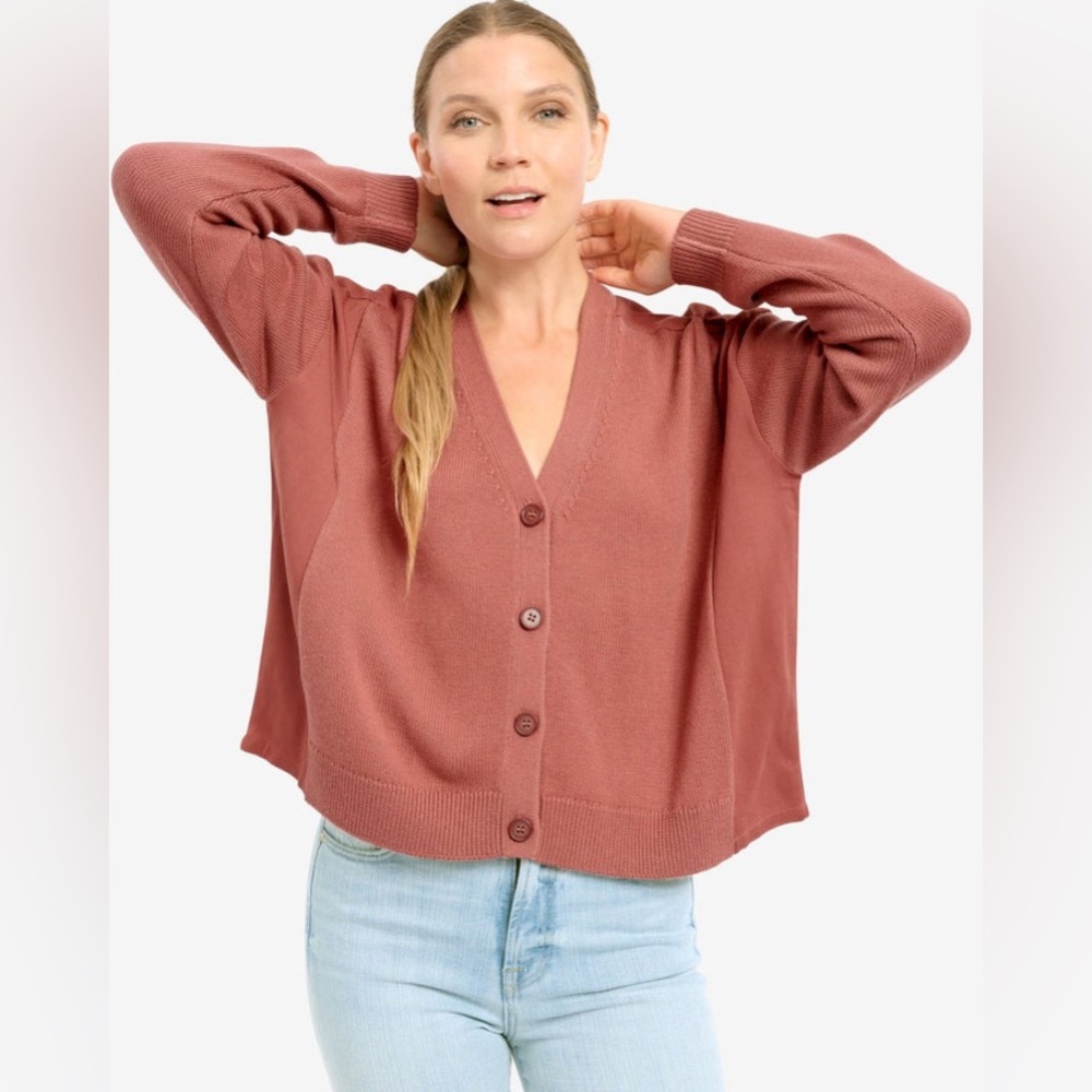 NWT SPLENDID Corinne Oversized Sweater MRSP $178 Size M